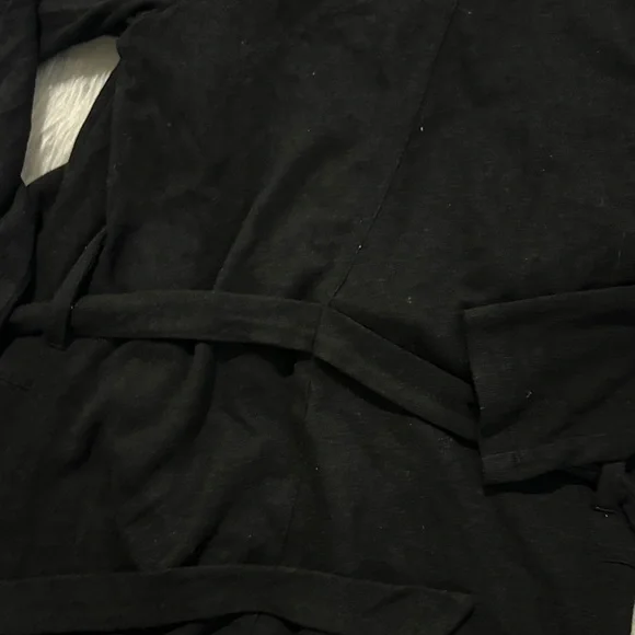 Anthropologie Classic Black Open Cardigan - Picture 7 of 7